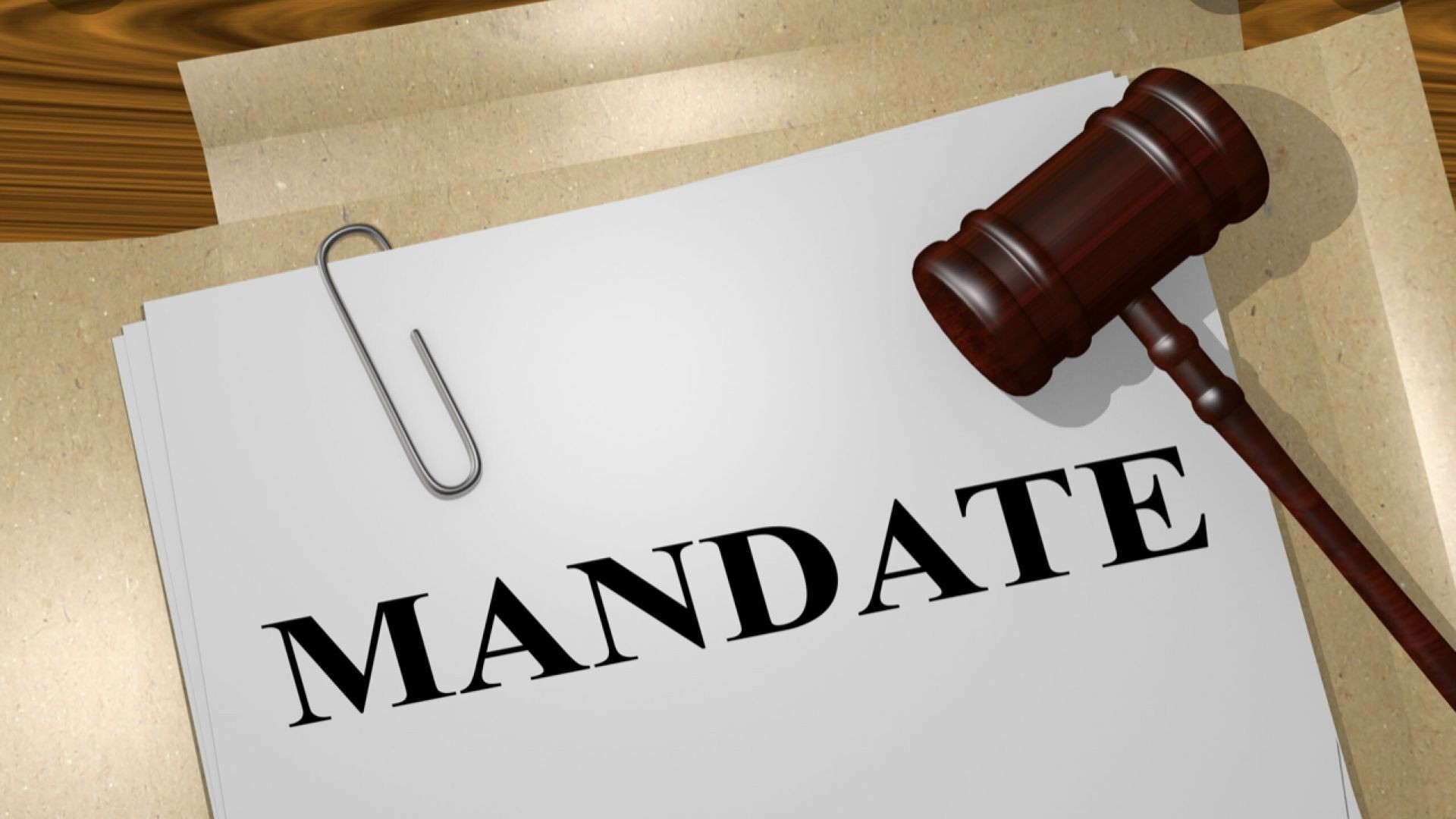 â�£DID YOU KNOW-Mandates are NOT Laws