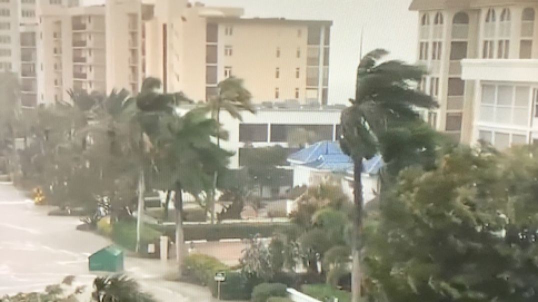 Hurricane Ian Causes Storm Surge in West Collier County, Naples FL