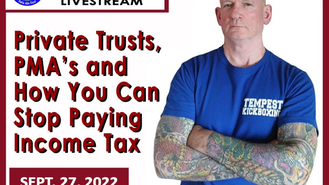 Peter Wilson- “Private Trusts, PMAs and How You Can Stop Paying Income Tax”
