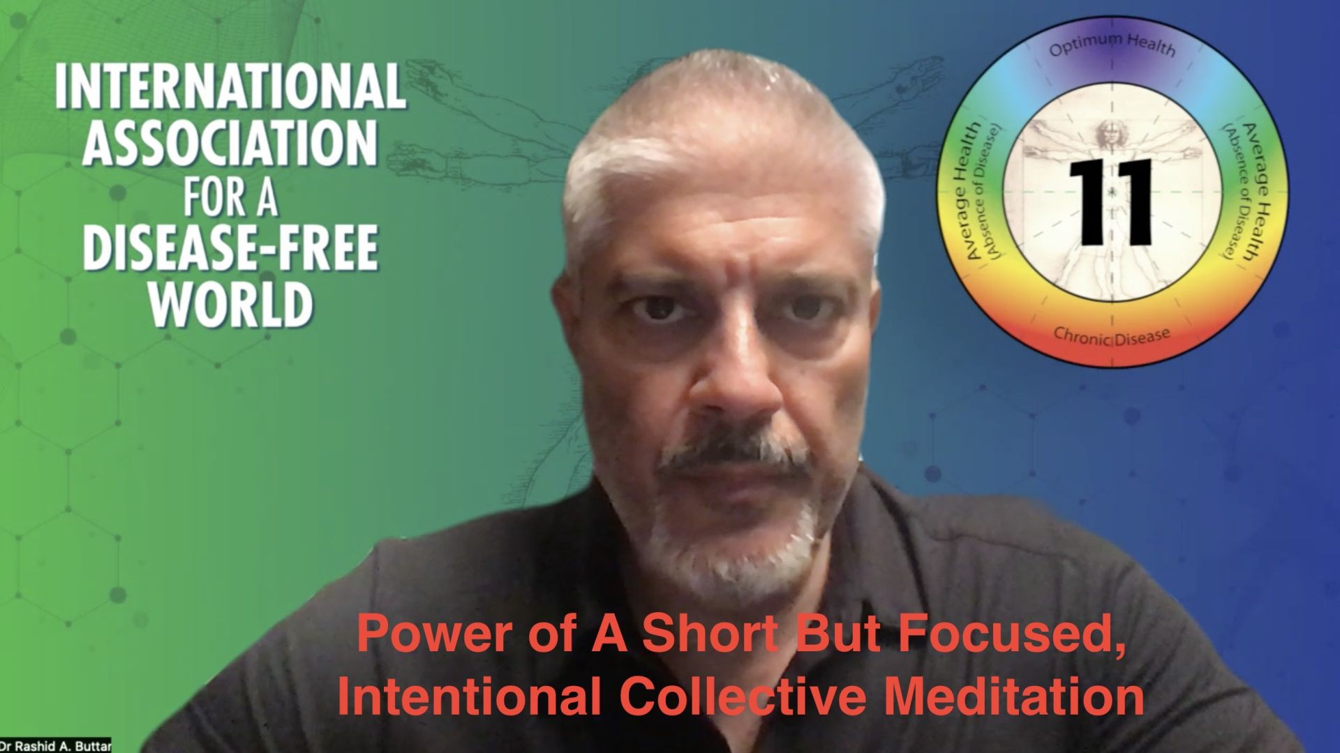The Power of Collective, Focused, Intentional Meditation In Silence - Dr Rashid A Buttar