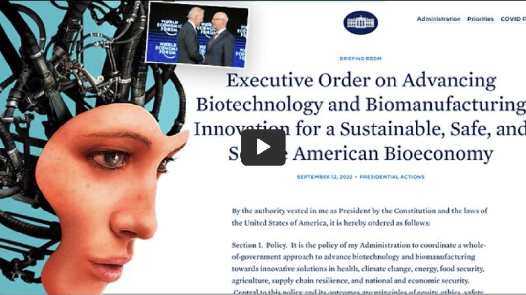 Transhumanism | Joe Allen Explains Joe Biden's HORRIFYING Executive Order