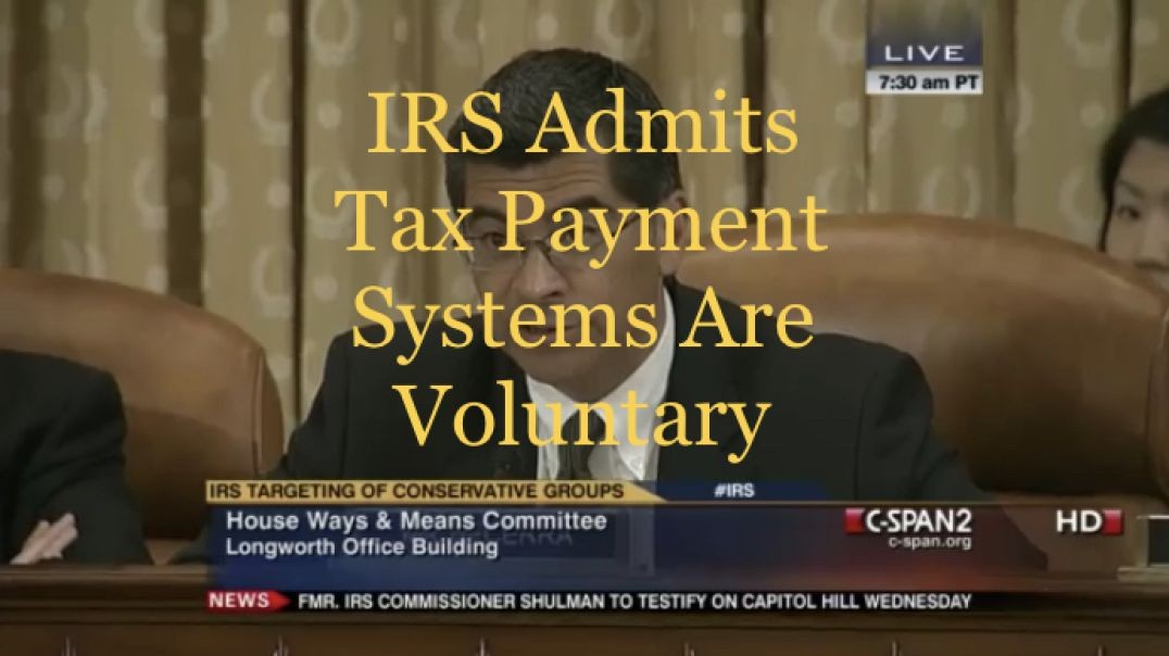 Did You Know.......Paying IncomeTaxes Is Voluntary
