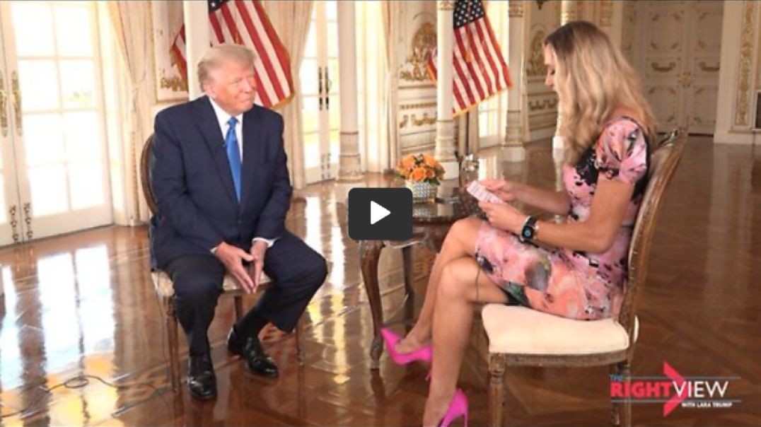 Lara Trump | Lara Trump Sits Down to Interview the President Donald J. Trump (October 2022)