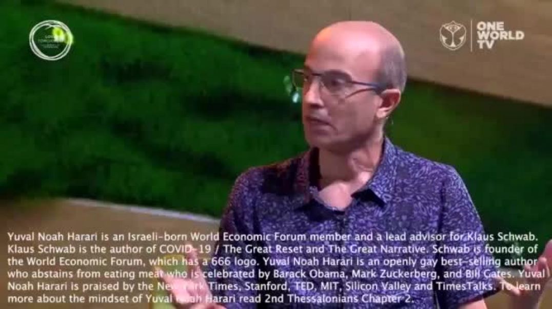 Yuval Noah Harari | "Right Now We Are the Gods of Human Earth."