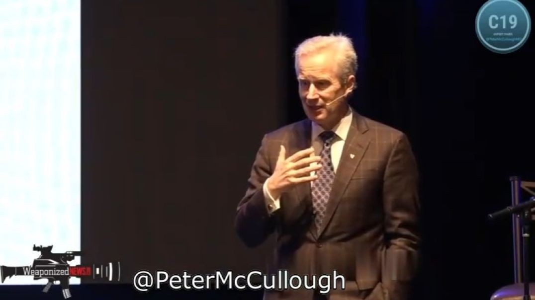 Dr. Peter McCullough talk in Fresno, CA