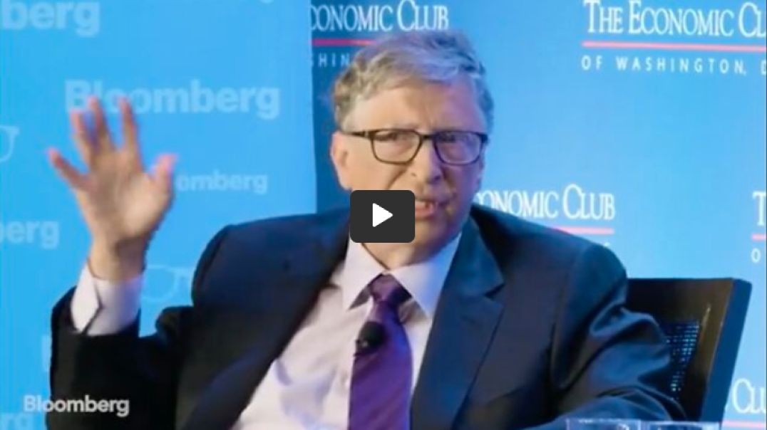 Bill Gates | The Great Reset | "Cows Alone Account for About 6% of Global Emissions, So We Need