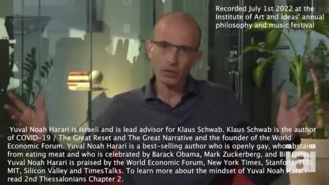 Yuval Noah Harari | "The Hitlers of the 21st Century with Tools Like A.I."