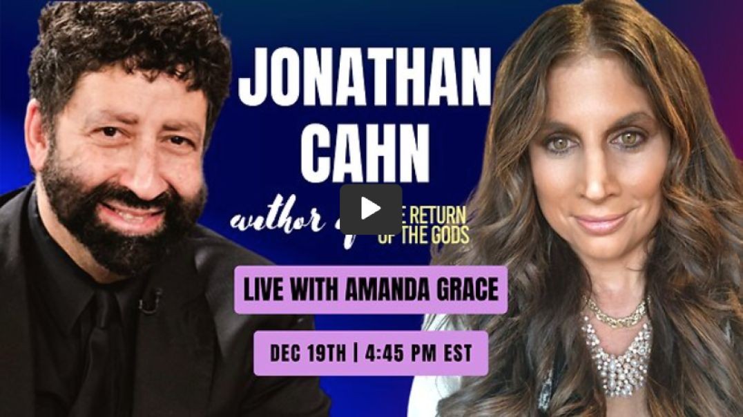 Amanda Grace Talks...LIVE PARTB 2 WITH RABBI JONATHAN CAHN, RETURN OF THE GODS! INCREDIBLE!!!!!