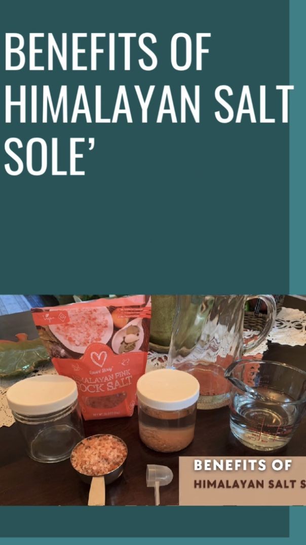 Benefits Of Himalayan Salt Sole’ - Short