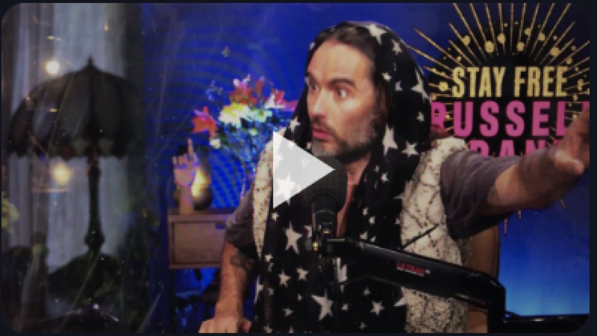 Censored Russell Brand, full interview link on rumble below.