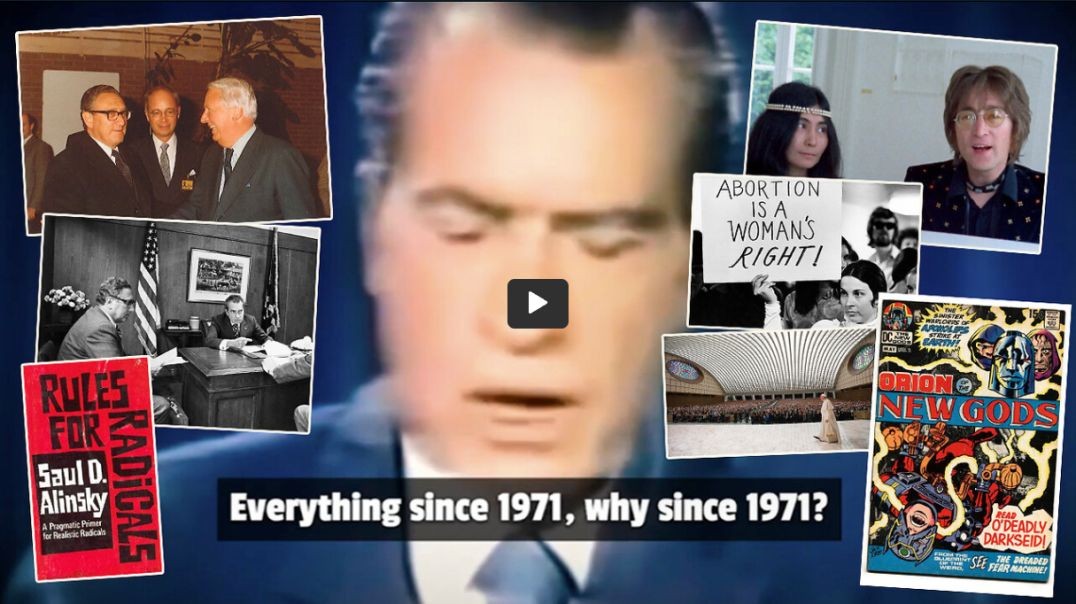 Why Did These Events All Take Place In 1971? World Economic Forum Began, Nixon Took U.S. Off the Gol