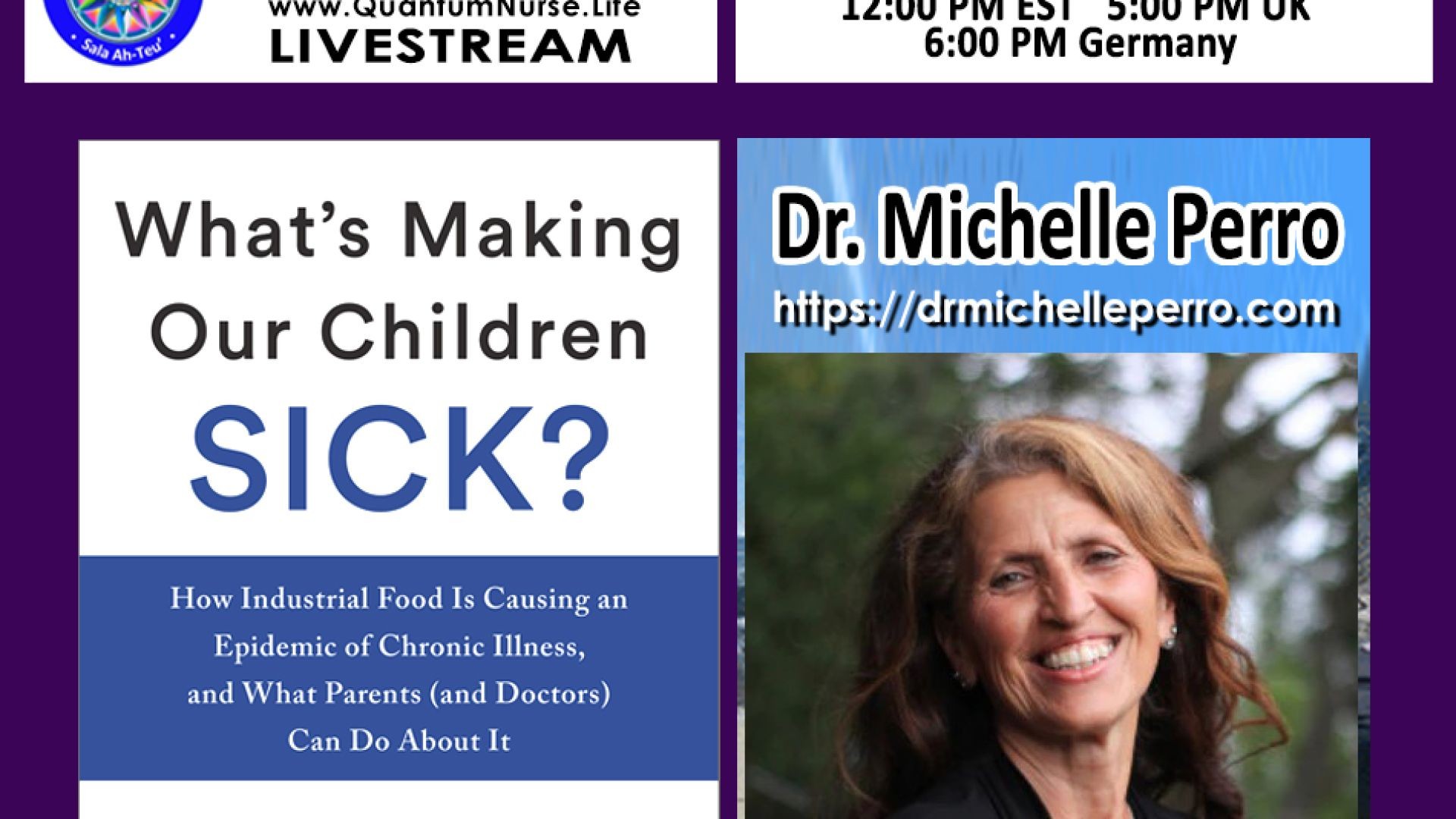 Dr. Michelle Perro - "What's Making Our Children Sick"
