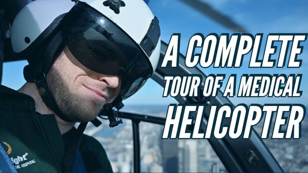 What Is It Like Flying Inside A Medical Helicopter