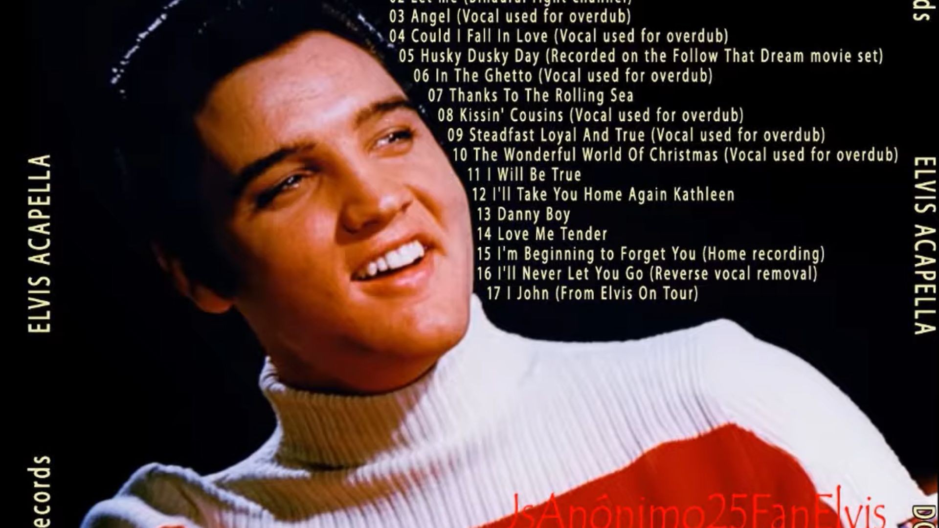 Elvis Presley - Full Acapella Album | Danny Boy, Angel, Love Me Tender & More