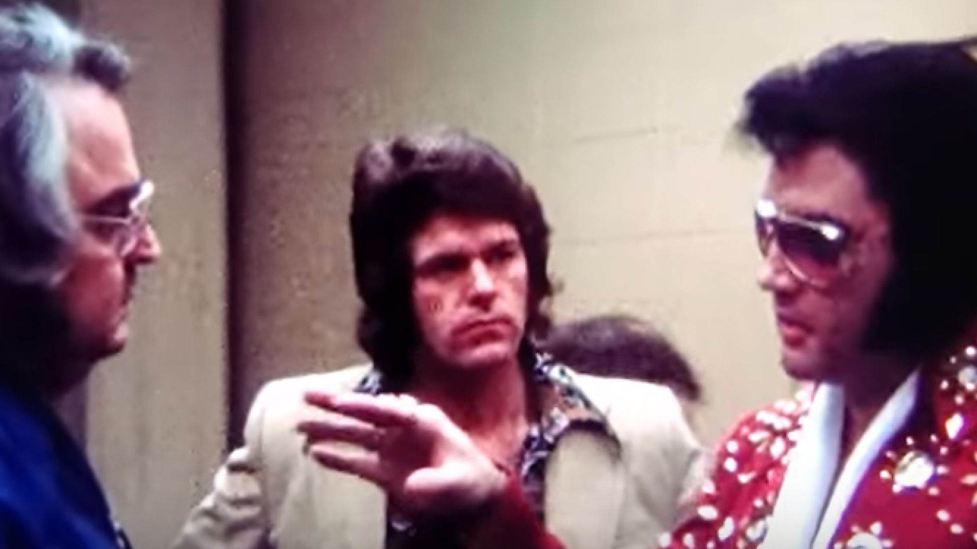 Elvis Presley - Backstage Preparing to Go on Stage | 1970s Concert