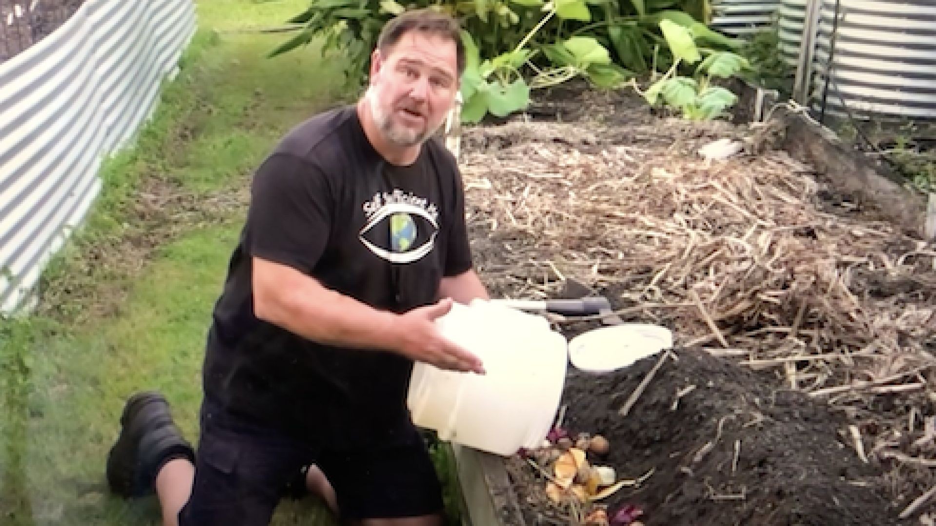"What Happens When You Bury Kitchen Scraps in the Garden?"  Mark