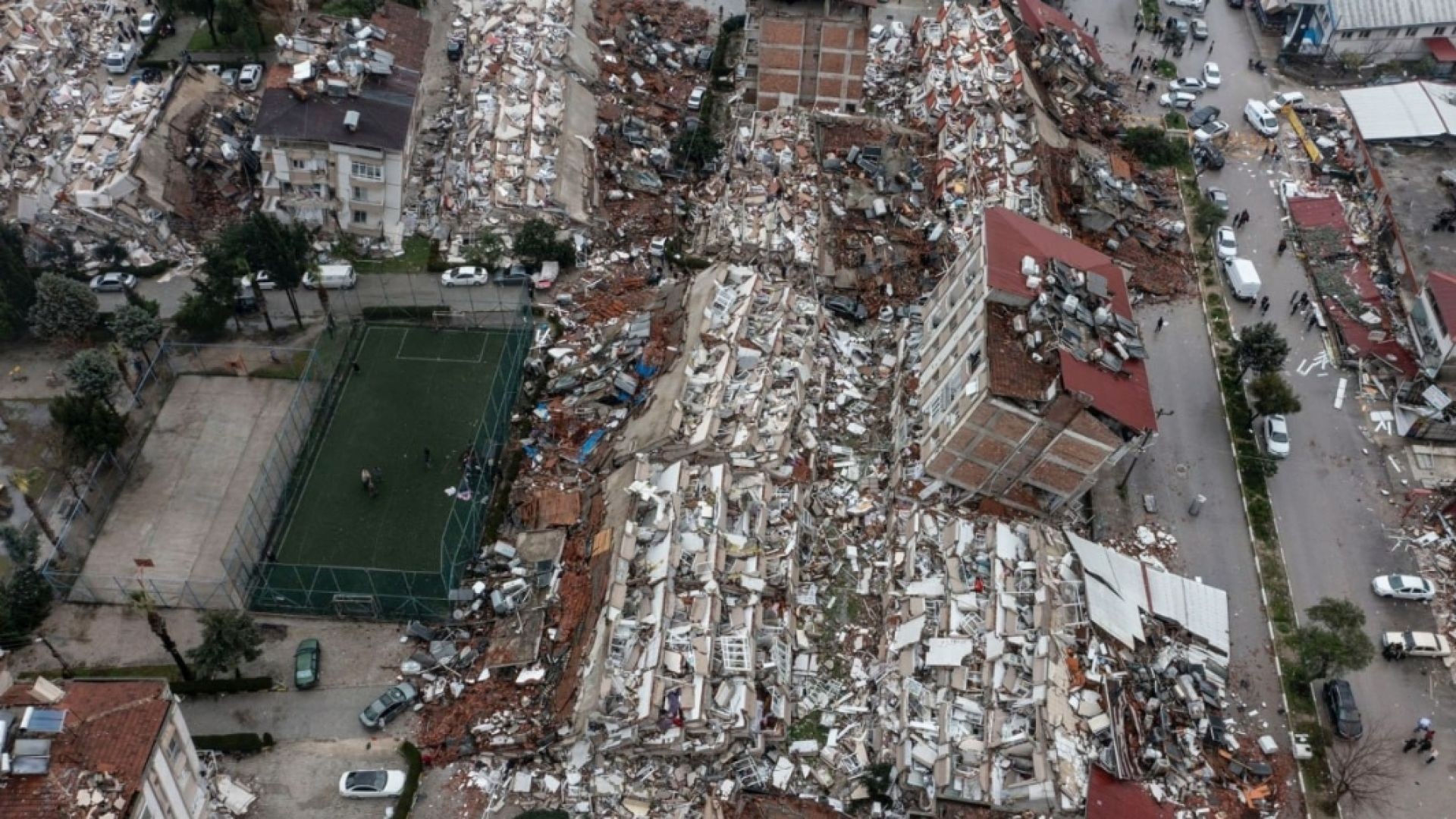 TURKEY Earthquake Caught Live