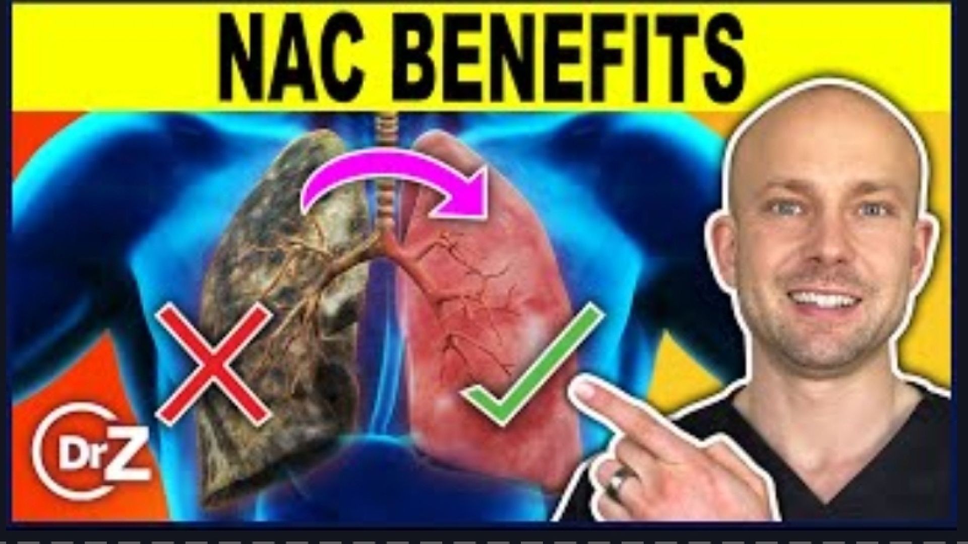 The AMAZING Health Benefits of NAC ( N-Acetyl Cysteine)