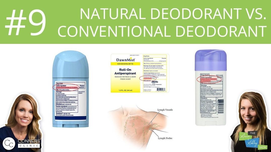 #9: Natural vs. Conventional Deodorant | The Anne & Ashley Show