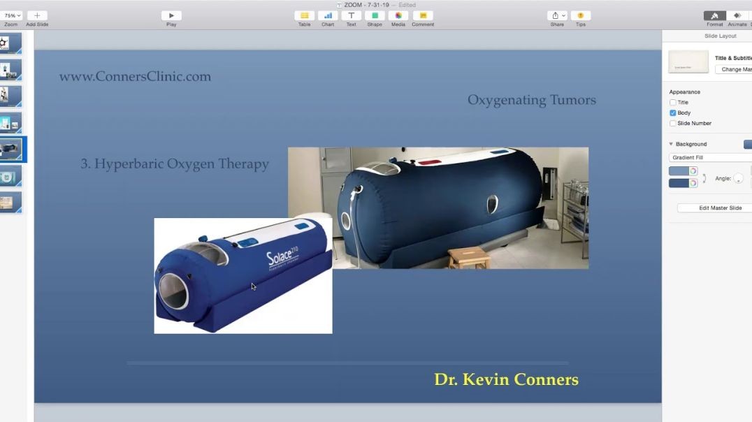 Dr. Kevin Conners | Conners Clinic - Oxygenating Tumors