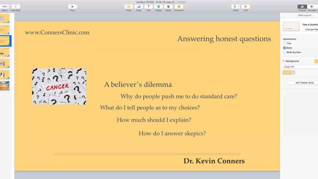 Dr. Kevin Conners | Conners Clinic - Answering Skeptics