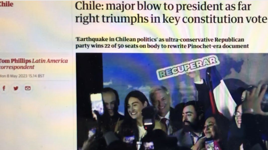 Chile Election Shock! Patriots Win Supermajority!!!  Dr Steve Turley Reports