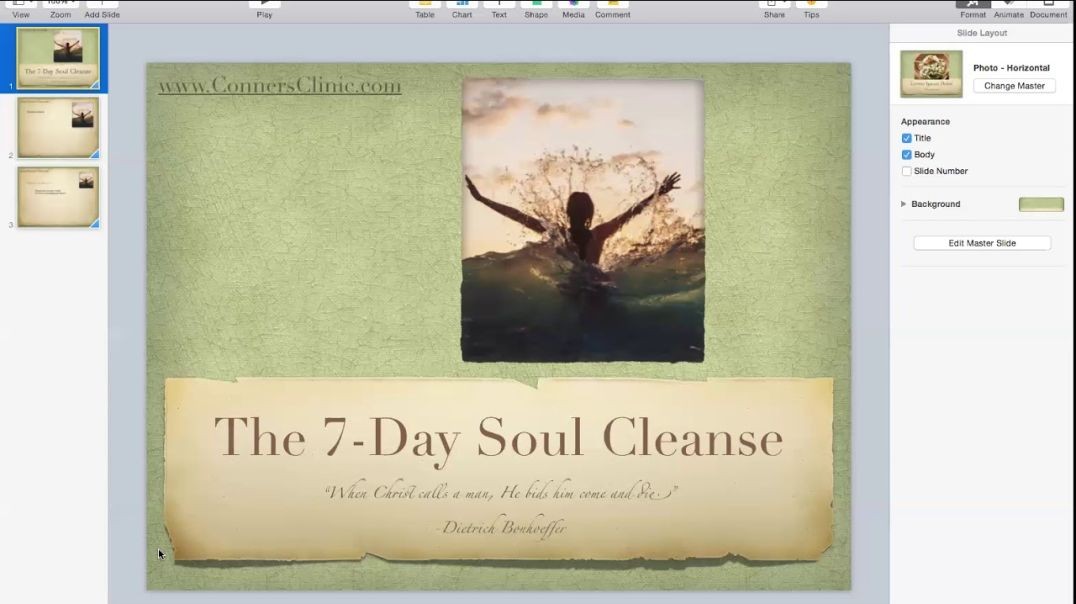 7-Day Soul Cleanse - Introduction | Dr. Kevin Conners - Conners Clinic