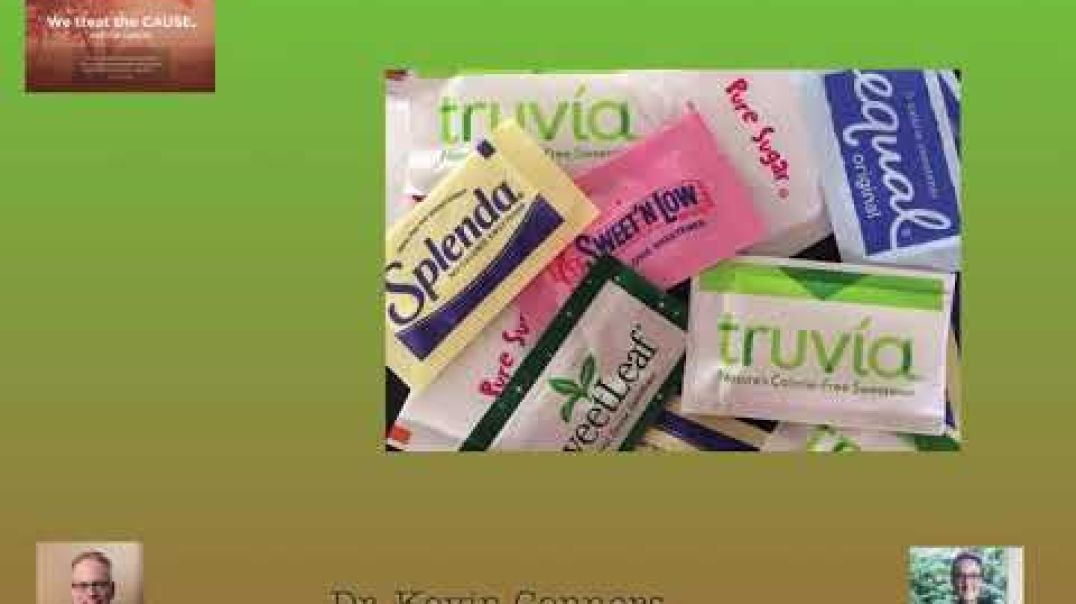Dr. Kevin Conners - Member's Minute 9 - Sugar Substitutes