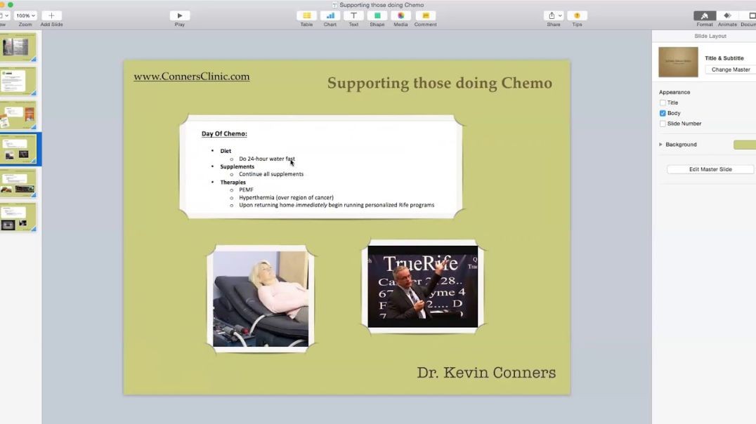 Dr. Kevin Conners - Supporting those doing Chemo.mp4