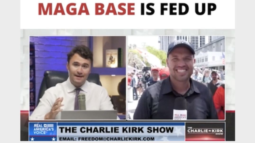 Charlie Kirk Takes Us Live: Miami Courthouse Crowd, MAGA Rejects the Phony Indictment