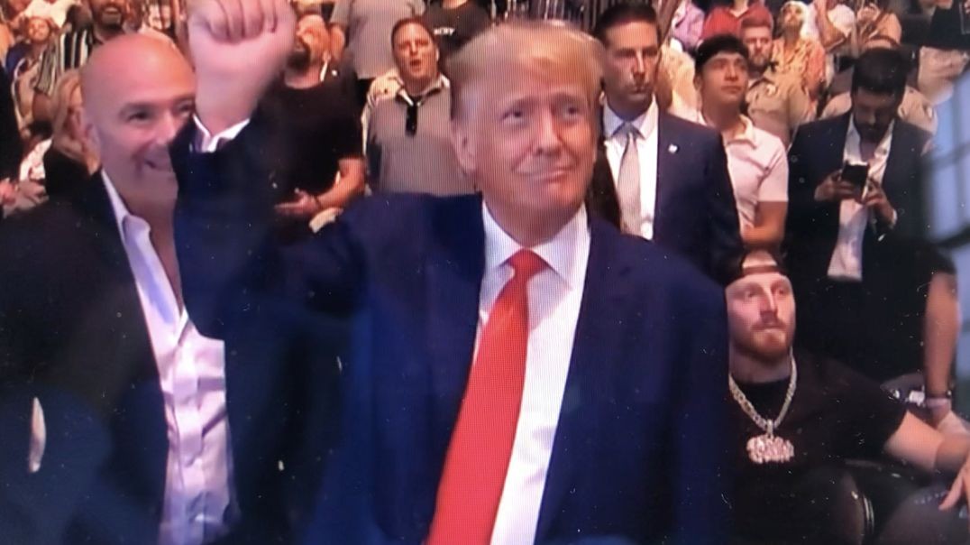 Pres. Donald J Trump -Standing Ovation  at Fight, He's in the Fight of His Life for US Again!