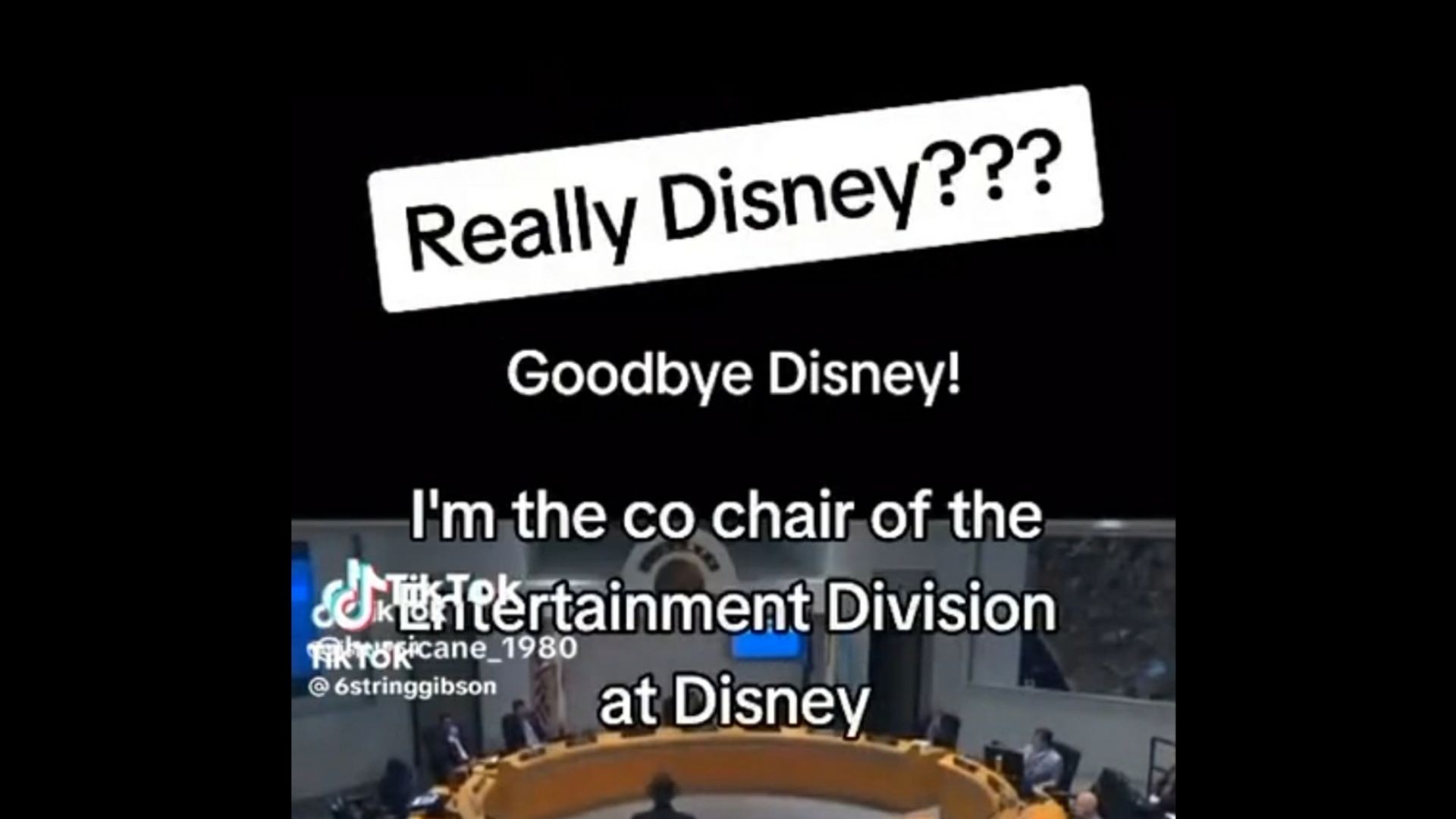 Discouraging what Disney is Announcing