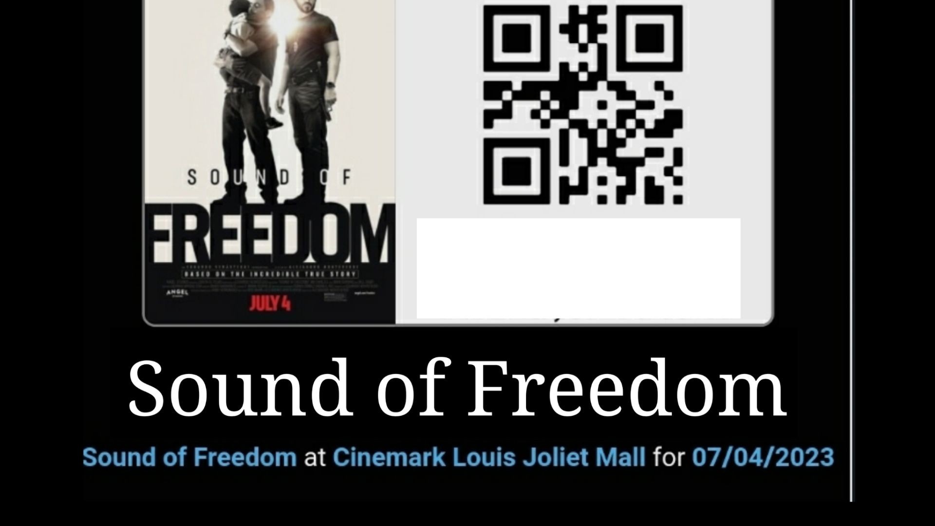 Commentary on the Movie Sound of Freedom