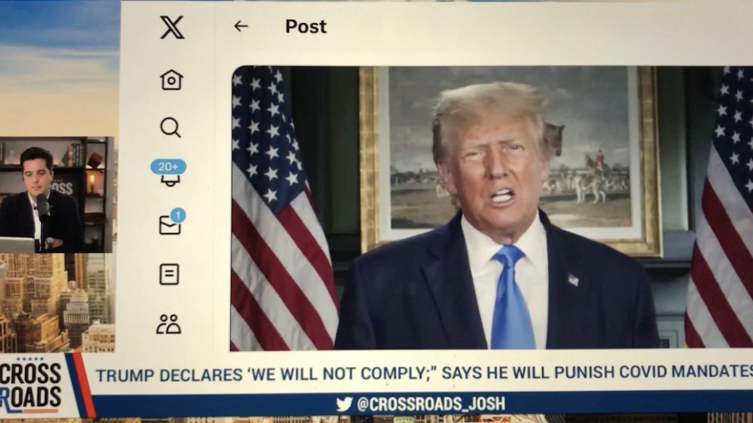 Trump Declares 'We Will Not Comply,' Says He Will Punish COVID Mandates | 🇺🇸🇺🇸🇺🇸