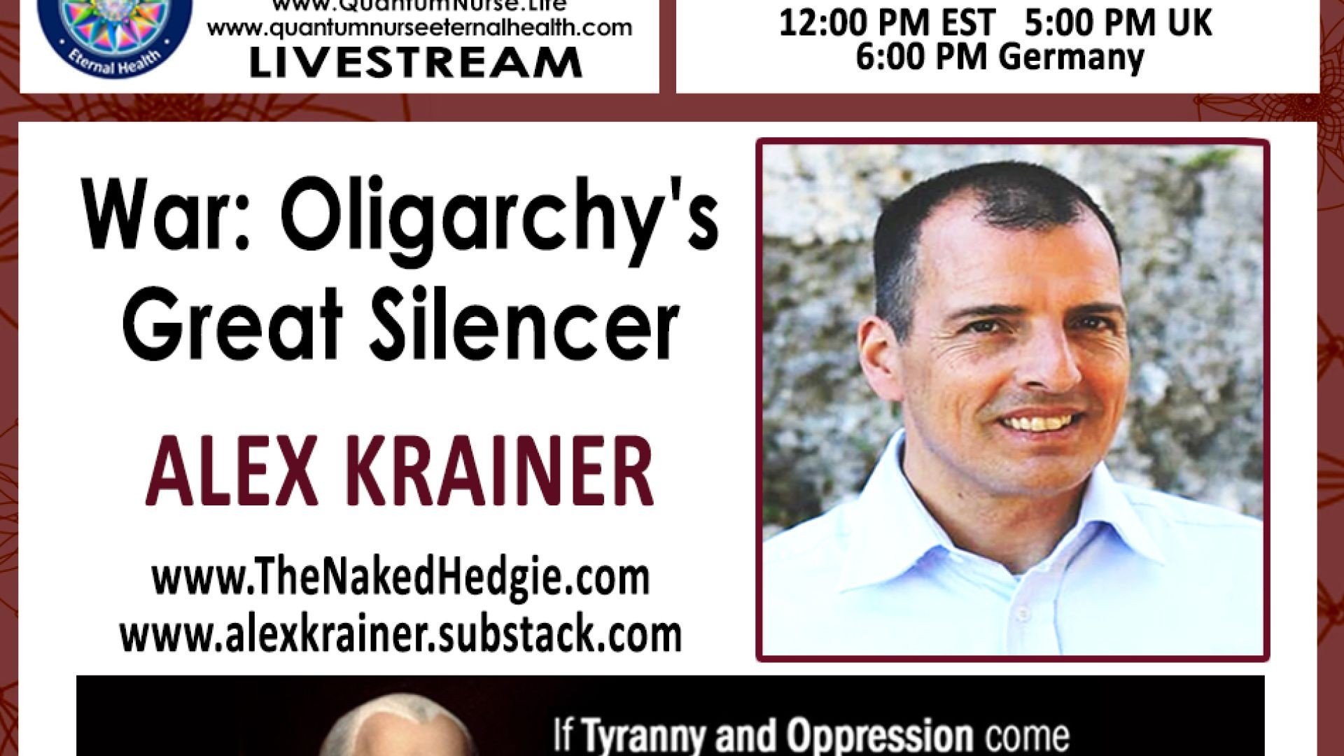 Alex Krainer - War_ oligarchy_s great silencer!.mp4
