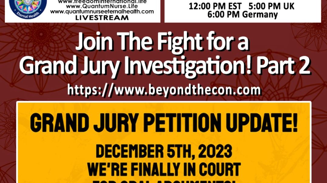 Join the Fight for a Grand Jury Investigation – Part 2-with Dr. Henry Ealy III