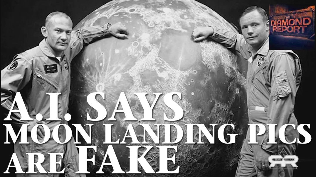 A.I. Says Moon Landing Pics Are Fake - The Diamond Report LIVE with Doug Diamond - 12/10/23