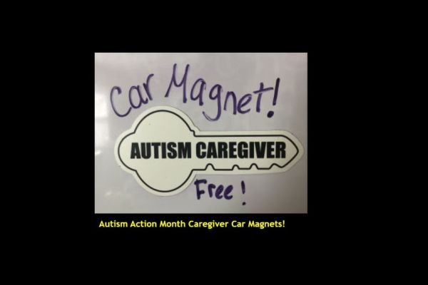 Autism Action Month Caregiver Car Magnets!
