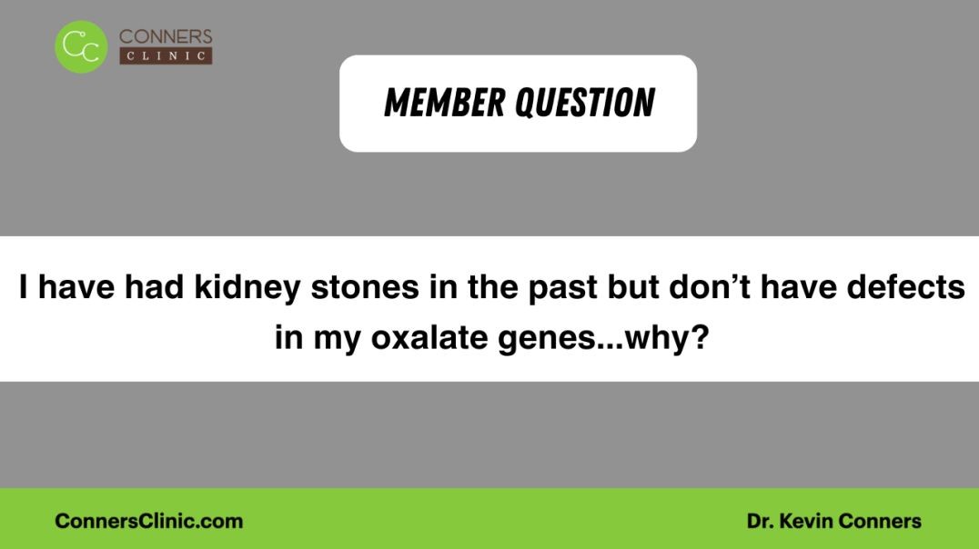 Kidney stones issue?