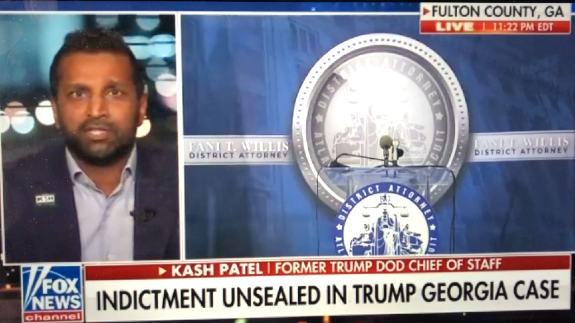 Kash Patel on the Most Recent Fake, Baseless Indictment of President Trump
