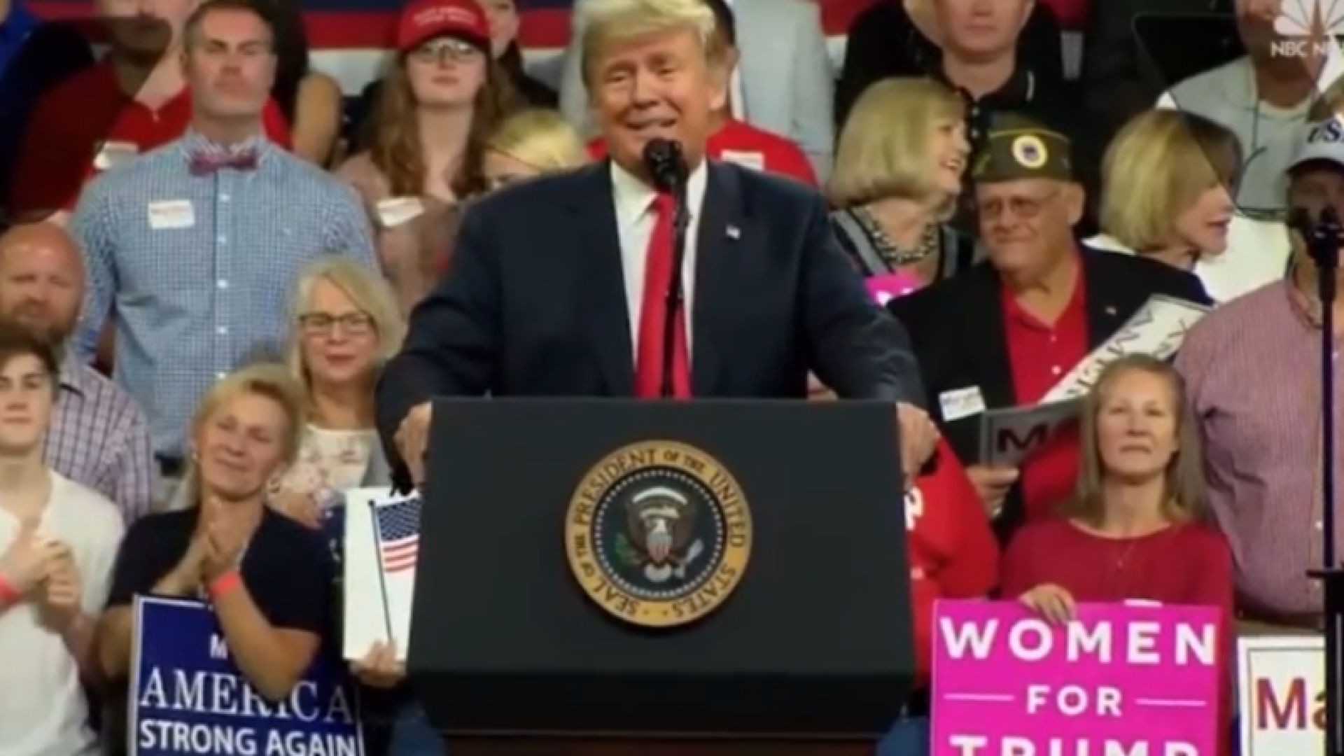TRUMP Singing Rich Men North of Richmond