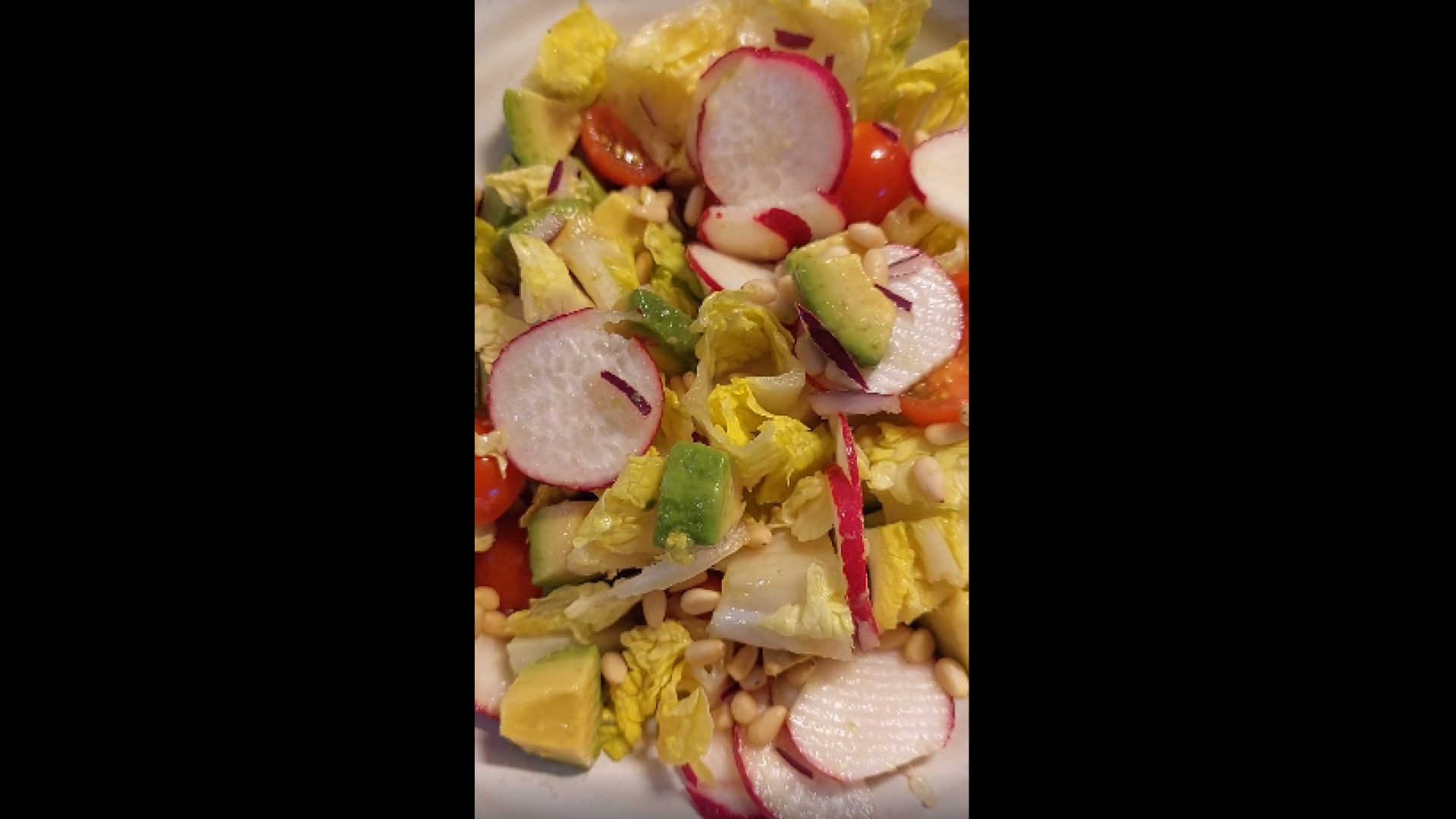 Salad with meals
