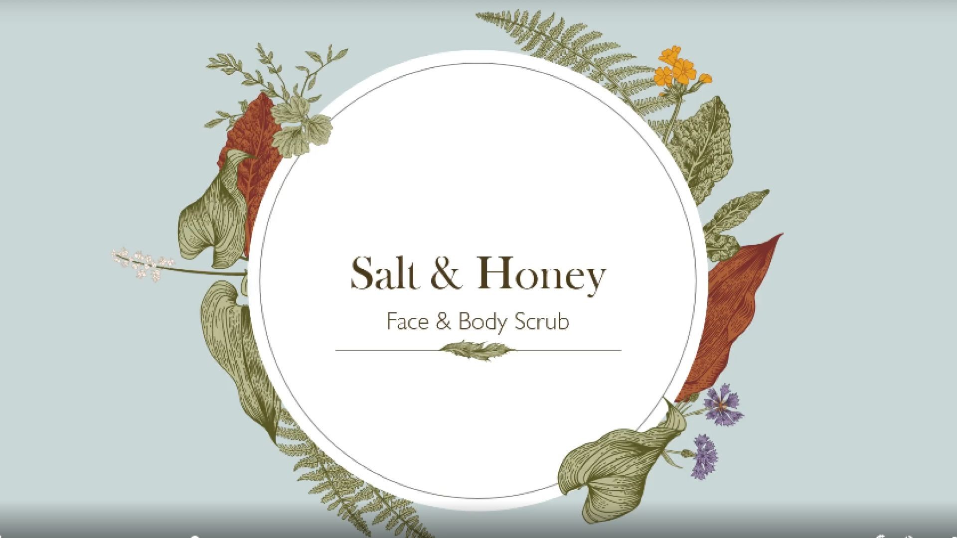 All Natural Face, Foot and Body Scrub