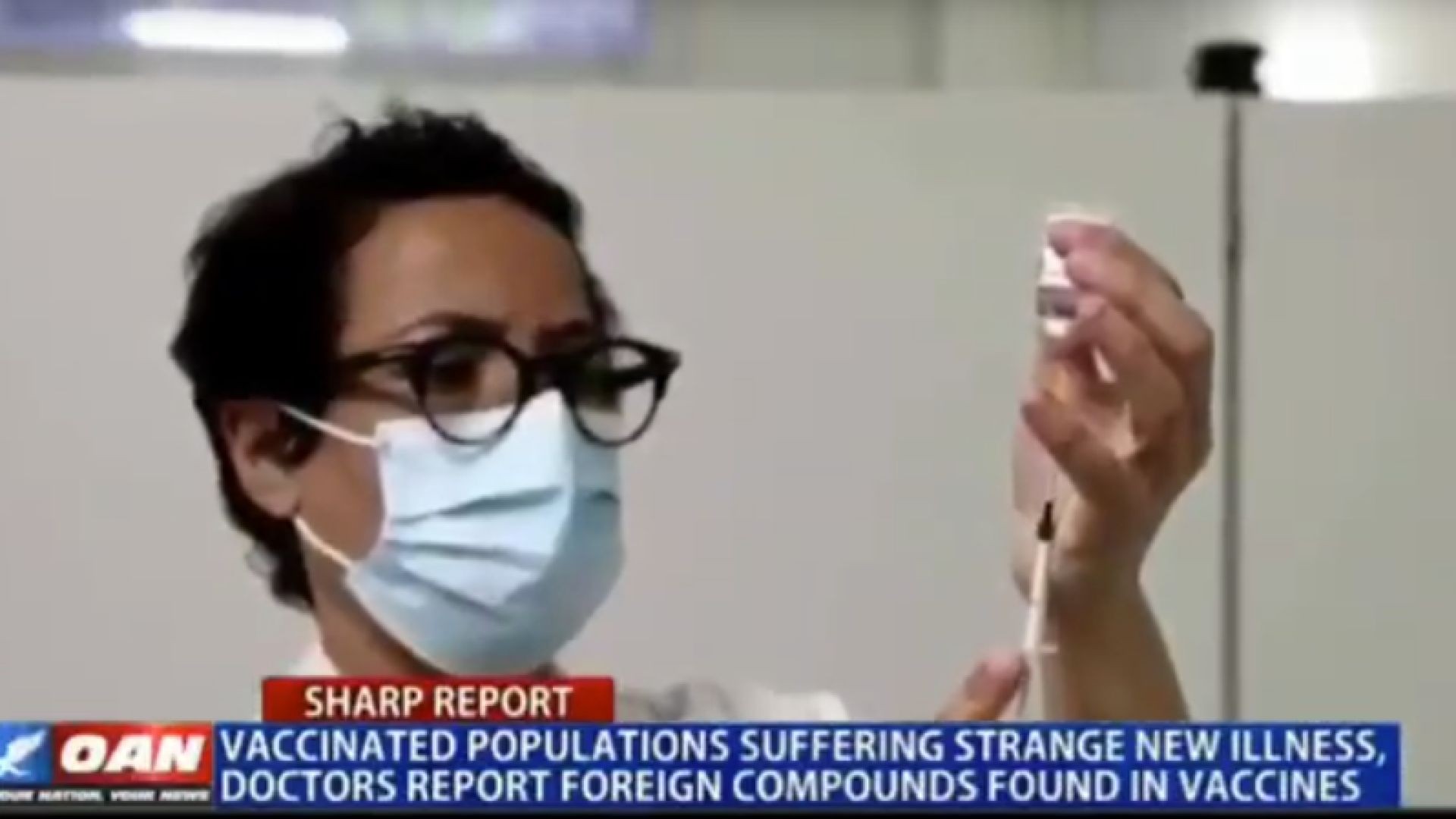 Vaccinated populations suffering strange new illness - OAN News report