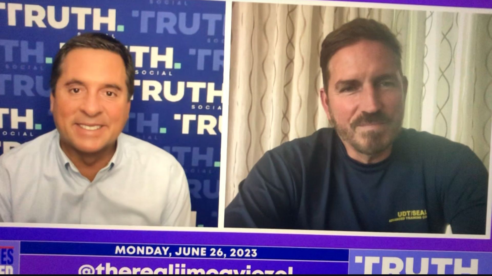 Devin Nunes Interviews Jim Caviezel - Get Your Tickets Now-Make a Statement