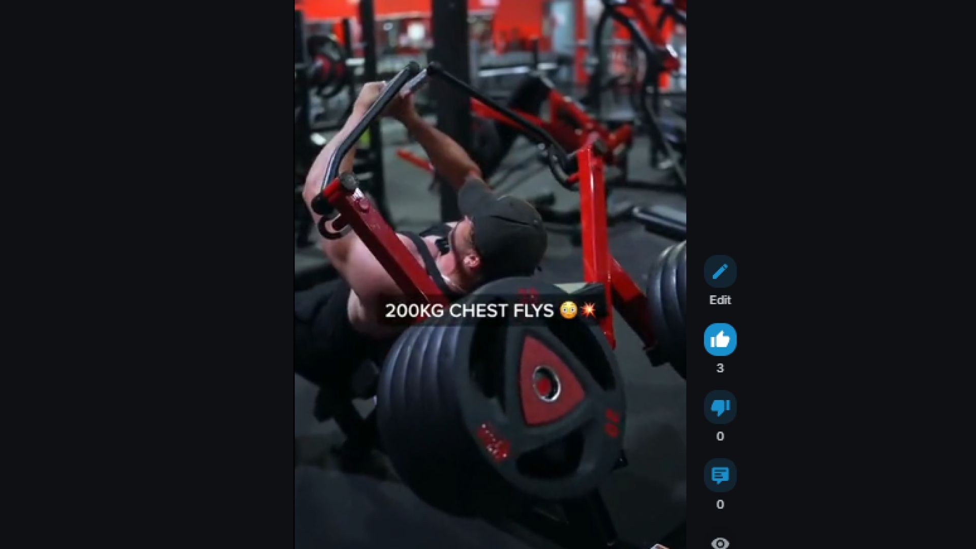 200kg Chest Fly