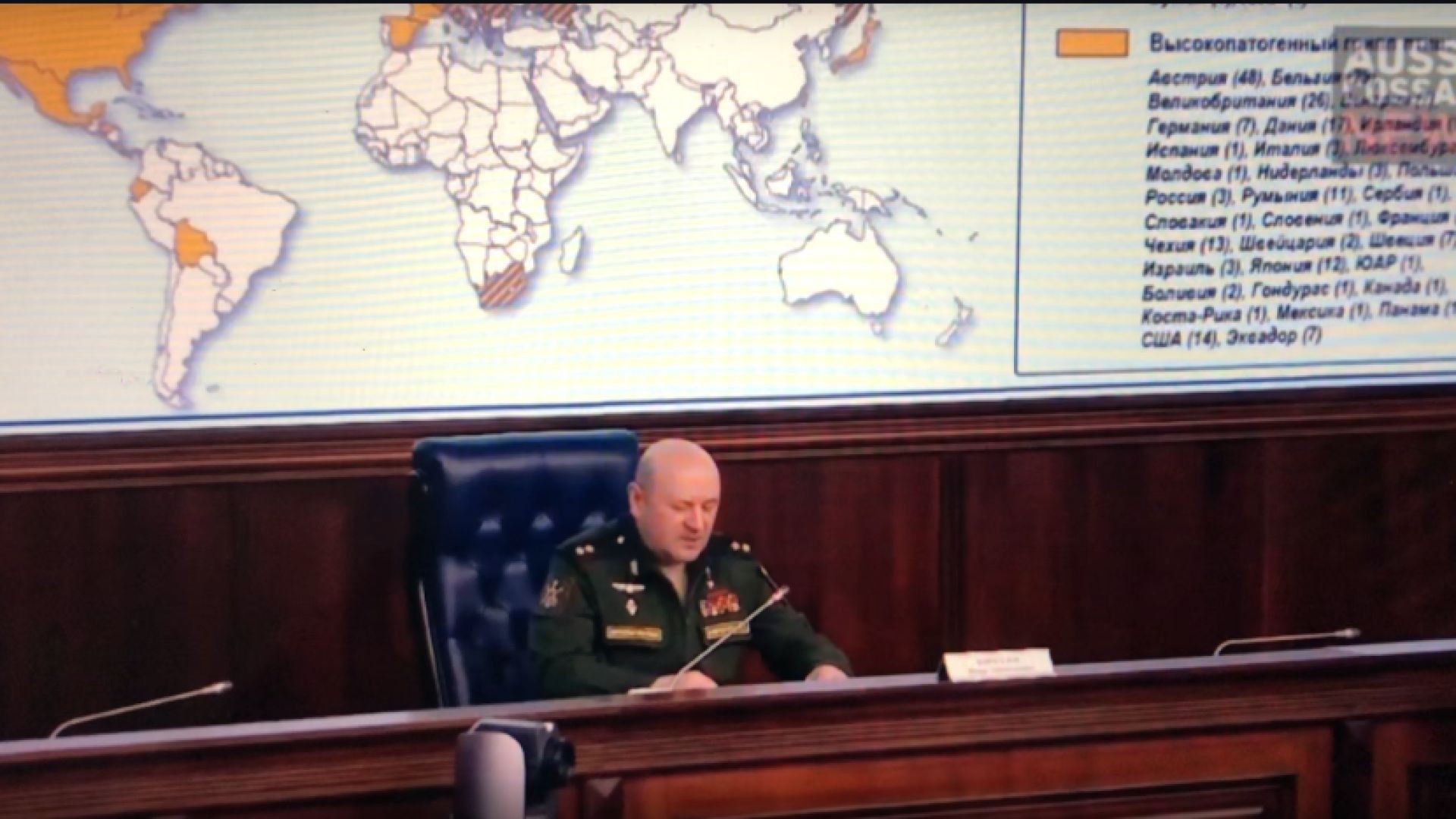 'Pfizer, Bioweapons and US pathogen experiments exposed by Russian military.'