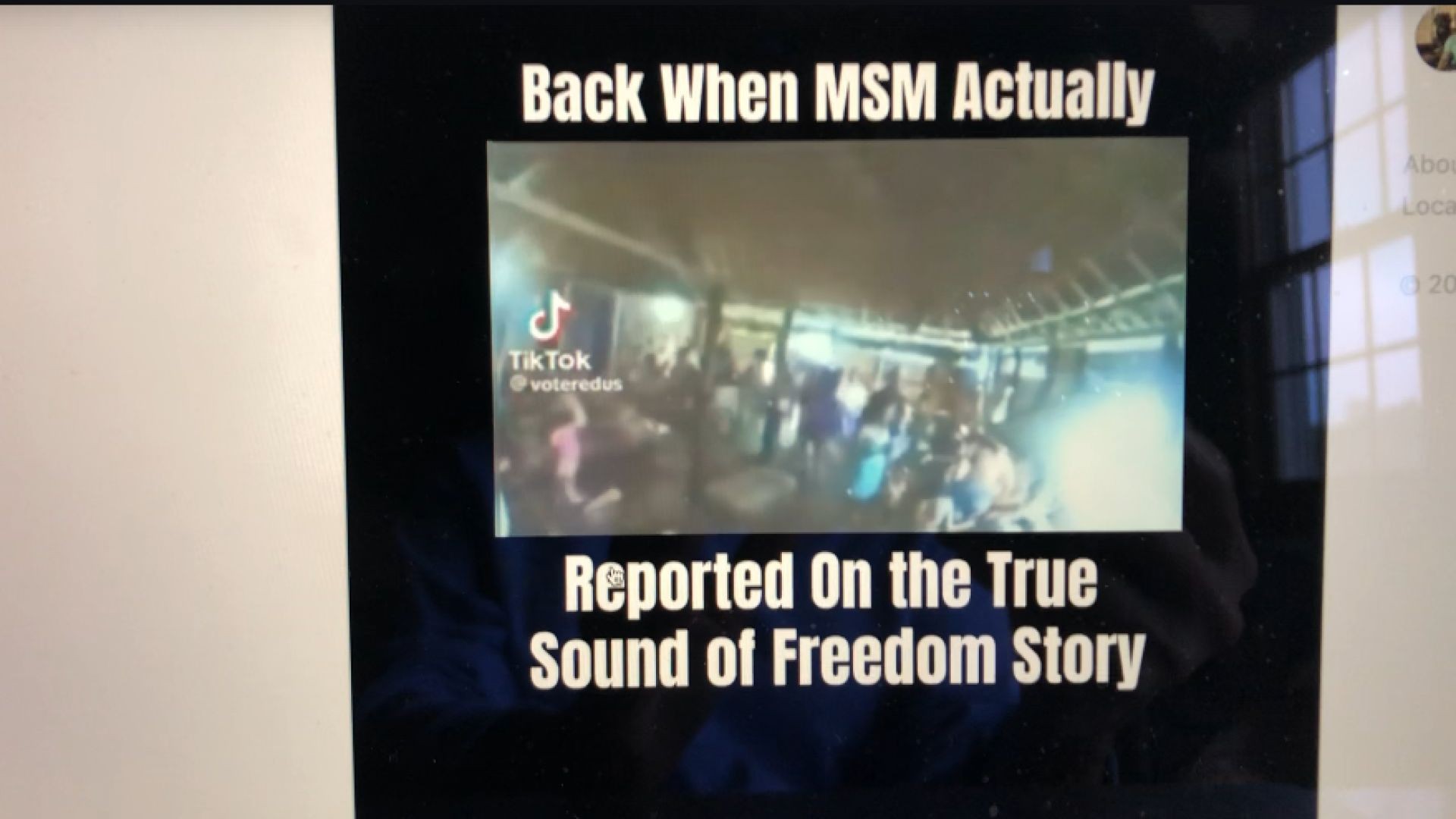 Actual Footage of the True Story Matches Film 'Sound of Freedom'  Go See Film ASAP
