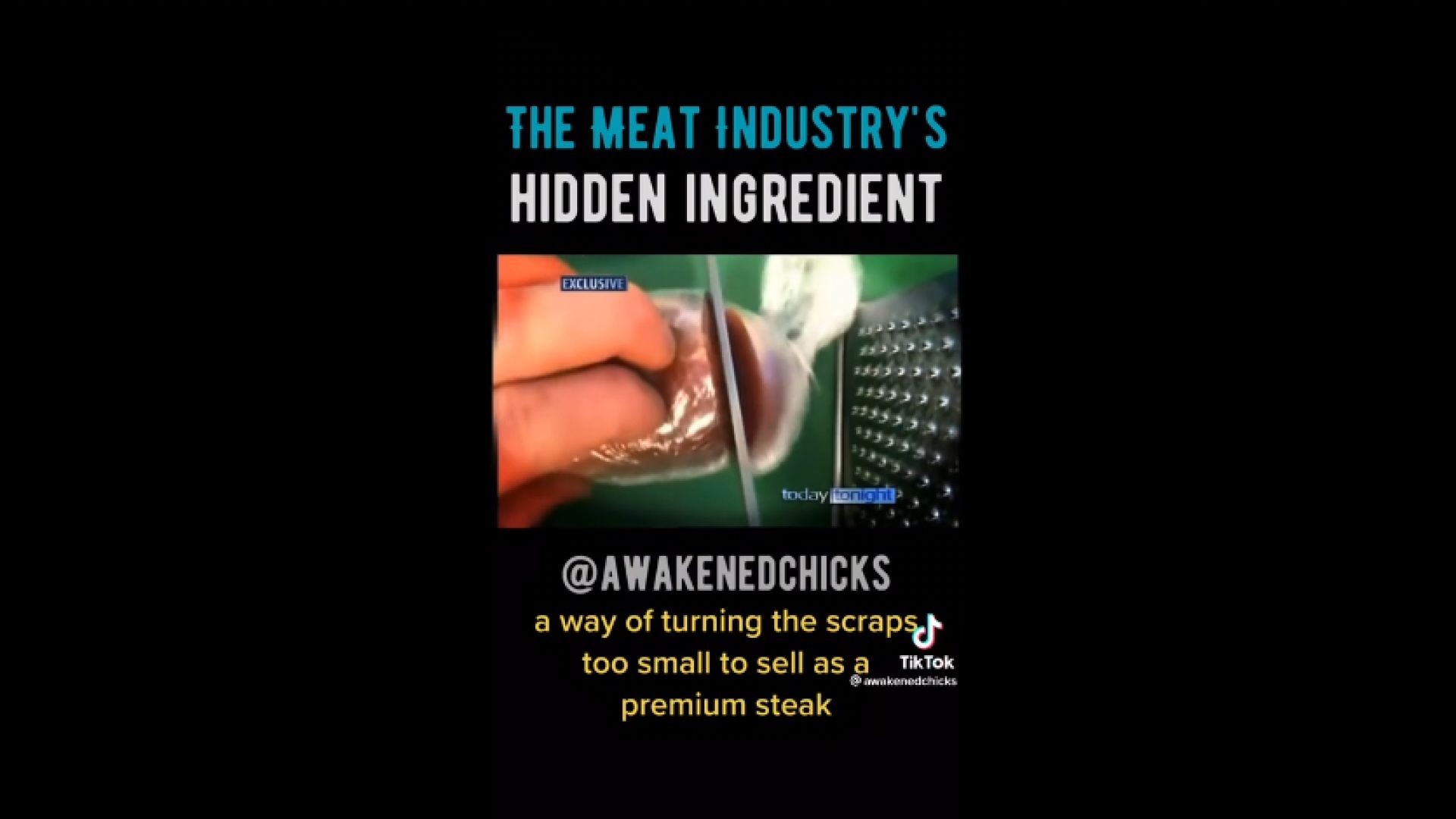 Be careful with meat products!.
