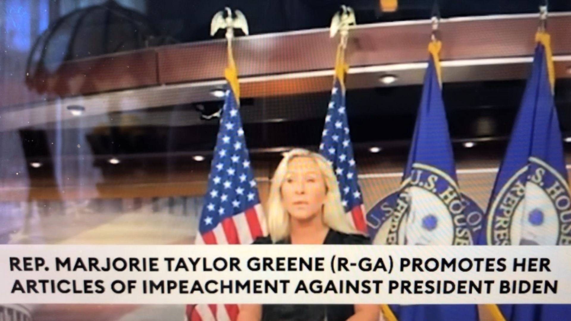 BREAKING NEWS: Marjorie Taylor Greene Announces Articles Of Impeachment Against Biden, Garland, Wray